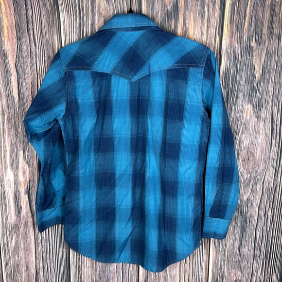Pintlar Boys Plaid Button Downwn Shirt- Size Large - Picture 7 of 12
